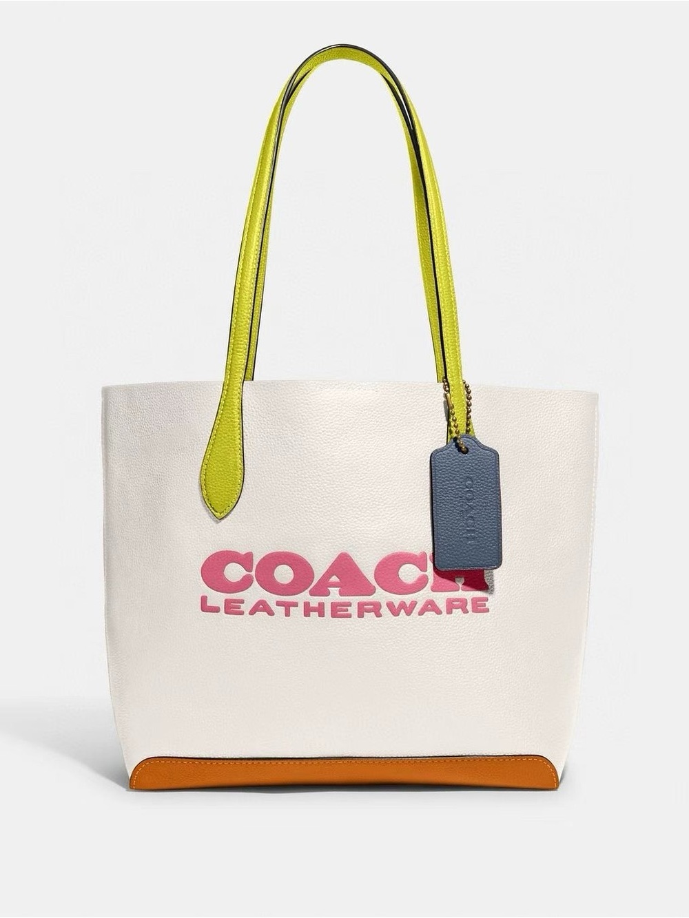 NWT！COACH Coach  KIA TOTE IN COLORBLOCK（COACH CA097）